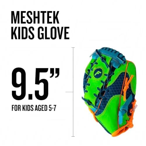 Franklin Sports Teeball Recreational Series Fielding Glove 9.5" | Lightweight, Ready to Play, Kids-Friendly thumbnail 5