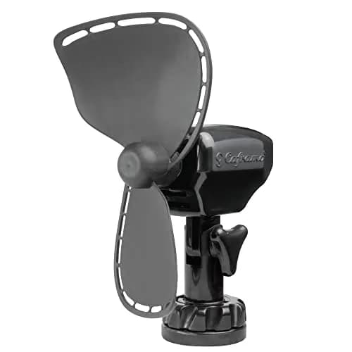 SEEKR Ultimate Fan Black 24V (0.57 kg) | Whisper Quiet Direct Wire Personal Fan thumbnail 2
