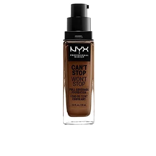 NYX PROFESSIONAL MAKEUP Can't Stop Won't Stop Foundation 30ml (1 Fl Oz) | Full Coverage Matte Finish thumbnail 1