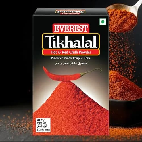Everest Tikhalal Chilli Powder 500g (17.6 oz) | Authentic Indian Spice thumbnail 7