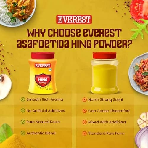Everest Hing Powder 50 g | Vegetarian Leavening Powder for Cooking & Baking thumbnail 4