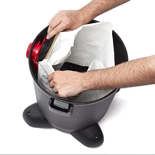MULTI FIT VF2005TP 10-14 Gal. Wet Dry Shop Vacuum Dust Collection Bags | 6-Pack for Dry Use thumbnail 4
