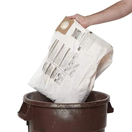 MULTI FIT VF2005TP 10-14 Gal. Wet Dry Shop Vacuum Dust Collection Bags | 6-Pack for Dry Use thumbnail 5