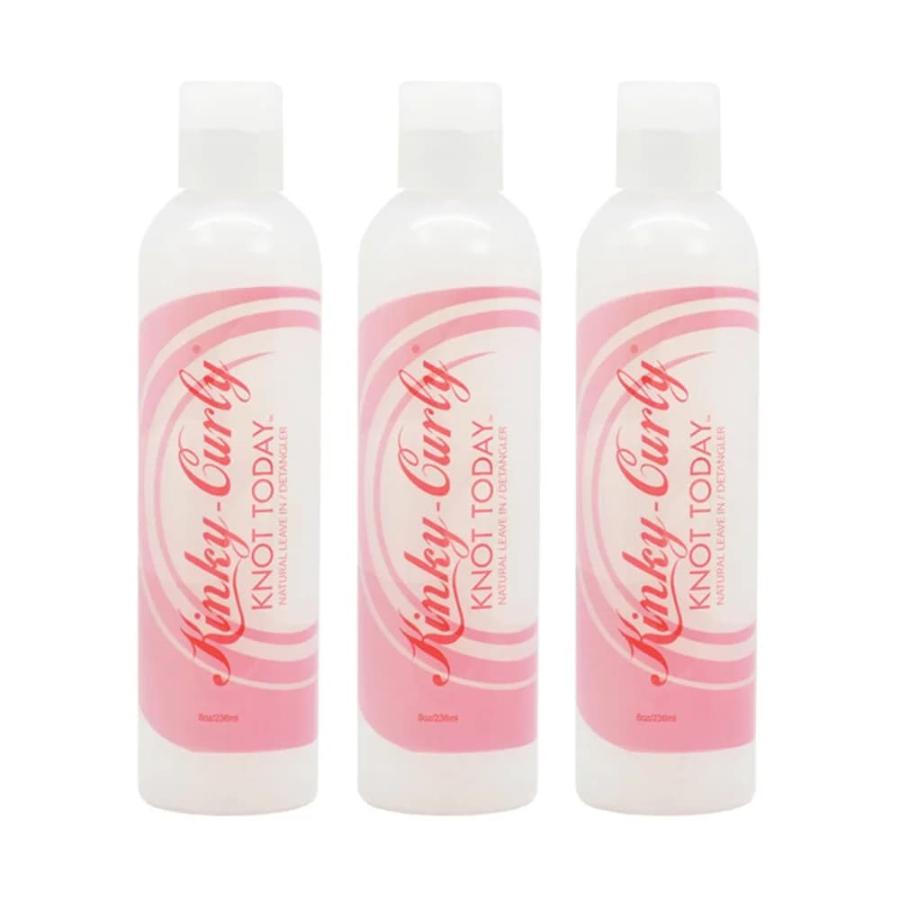 Kinky Curly Knot Today Leave-in Conditioner 24 Fl Oz (8 Fl Oz Pack of 3) | Detangles & Smooths Hair - main product image
