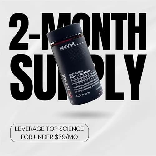 KPAX Immune Mitochondrial Supplement 120 Tablets thumbnail 6