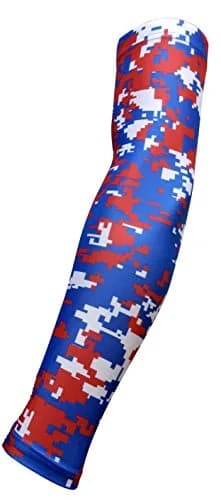 Sports Farm Digital Camo Arm Sleeve Youth Medium | Moisture Wicking Compression for Sports thumbnail 1
