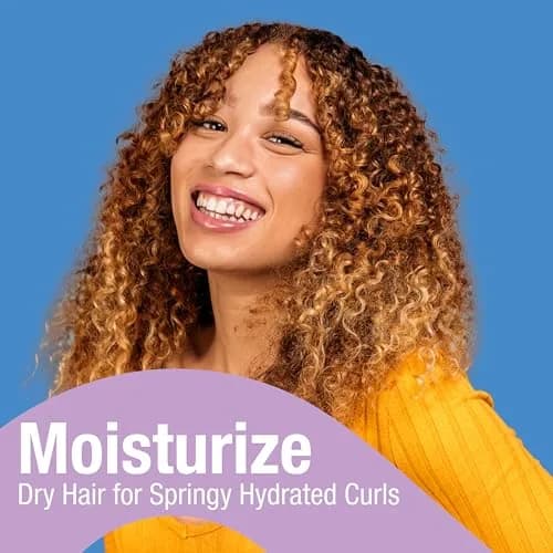 Lottabody Moisture Me Curl & Style Milk with Coconut & Shea Oils, 8 oz | Hydrates, Defines & Softens Curly Hair thumbnail 2
