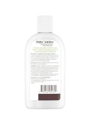 Phisoderm Fragrance Free Cream Cleanser For Sensitive Skin 540ml (18 Fl Oz) | Dermatologist Tested thumbnail 4