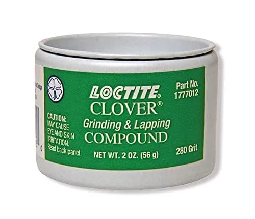 Loctite Clover Grinding and Lapping Compound 2 oz (59 ml) | Fine Grit Silicone Carbide for Engine Valves thumbnail 1