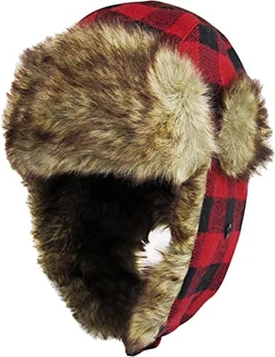 KBETHOS Trapper Hat One Size | Buffalo Plaid Aviator with Ear Flaps for Men & Women thumbnail 1