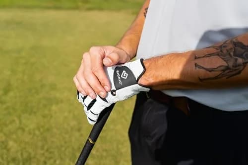 Bionic StableGrip Golf Glove - White (Medium, Left) | Superior Grip & Comfort for Indian Golfers thumbnail 3