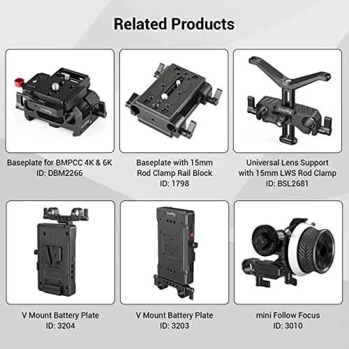 SMALLRIG 15mm Carbon Fiber Rod (Non-Thread), 20cm (8") Long, Pack of 2 | Lightweight & Rigid Camera Support thumbnail 6