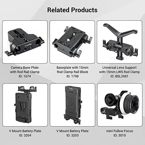 SmallRig 15mm Carbon Fiber Rods 30cm (12") Pack of 2 | Lightweight & Rigid Camera Support thumbnail 7