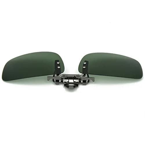 Besgoods Polarized Clip-On Flip Up Sunglasses 60mm (2.36in) | Reduce Glare for Driving & Sports thumbnail 4
