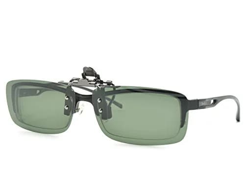 Besgoods Polarized Clip-On Flip Up Sunglasses 60mm (2.36in) | Reduce Glare for Driving & Sports thumbnail 6