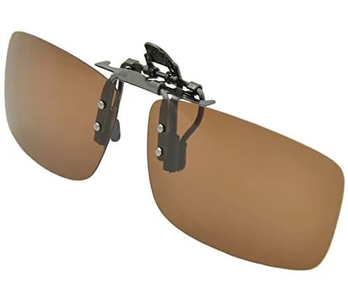 Besgoods Polarized Clip-On Flip-Up Sunglasses 60mm (2.36 inches) | Reduce Glare for Driving & Sports thumbnail 1
