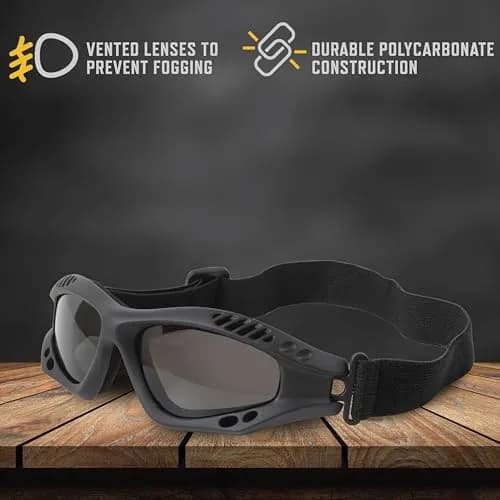 Rothco Ventec Tactical Goggles - Lightweight, Durable Eye Protection for Field Missions and Outdoor Sports thumbnail 4
