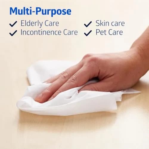 Medline Ultrasoft Dry Baby Wipes 500 Count | Gentle Disposable Cloths for Sensitive Skin thumbnail 5