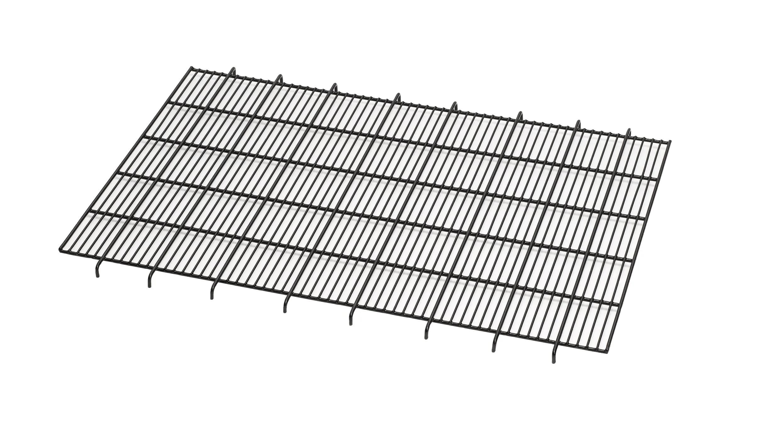 MidWest Homes for Pets Floor Grid for Dogs 1530, 1530DD, 1930, 1930DD, 1630 | Elevated crate floor for medium breeds — Black