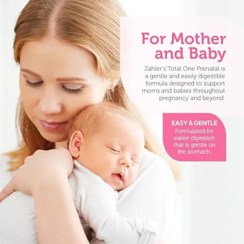 Zahler Total One Prenatal Vitamins 120 Count | Supports Mom & Baby Health thumbnail 3