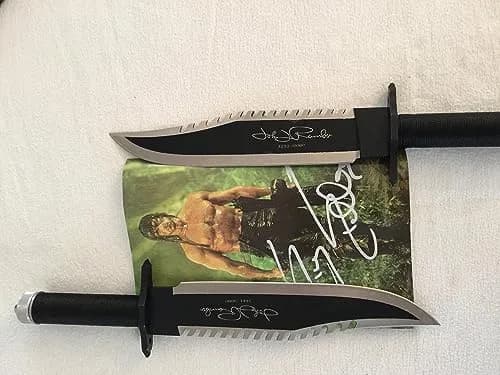 Ramboa Knives Masterpiece Collection First Blood Part II Knife | 10" Stainless Steel Drop Point Blade thumbnail 5
