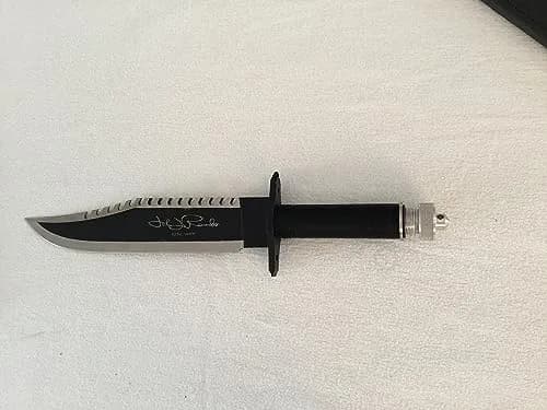Ramboa Knives Masterpiece Collection First Blood Part II Knife | 10" Stainless Steel Drop Point Blade thumbnail 7