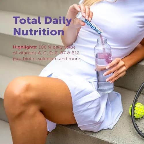 Eco Drink Nutrient Support Hydration Packets 6 Ounce | Caffeine-Free, Electrolytes & Vitamins for Daily Wellness thumbnail 4