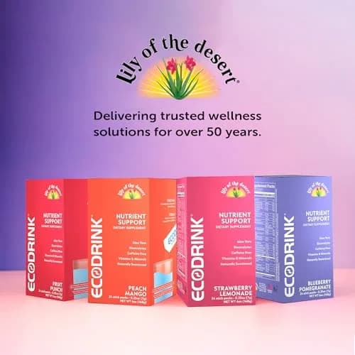 Eco Drink Nutrient Support Hydration Packets 6 Ounce | Caffeine-Free, Electrolytes & Vitamins for Daily Wellness thumbnail 7