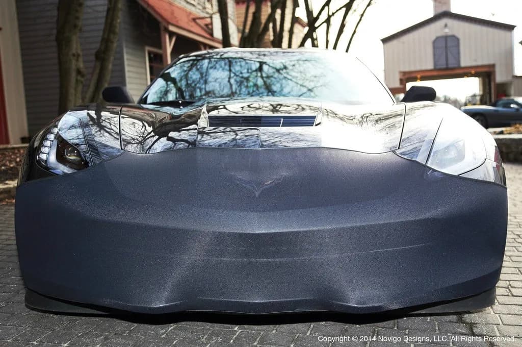 NoviStretch C7 Corvette Stingray Front Bra High Tech Stretch Mask | Contoured Fit & Easy Install