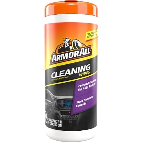 Armor All Interior Car Cleaning Wipes for Vinyl, Fabric, Carpet | Powerful Auto Surface Cleaner thumbnail 6