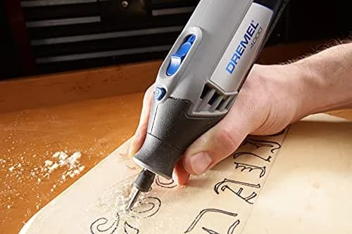 Dremel 709-02 110-Piece All-Purpose Rotary Tool Accessory Kit with Storage Case, Gray | Carving, Sanding, Grinding, Cutting, Polishing thumbnail 4