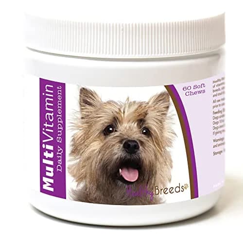 Healthy Breeds Cairn Terrier Multi-Vitamin Soft Chews 60 Count | Vet Recommended Formula for All Breeds thumbnail 1