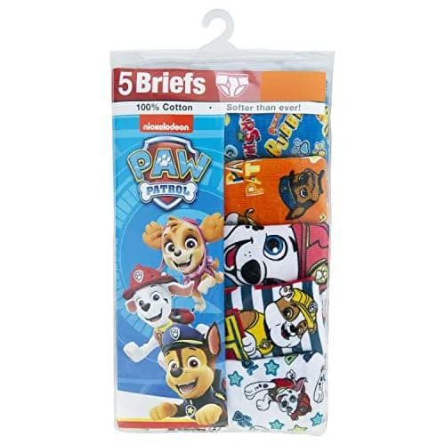 Paw Patrol Underwear Multipacks in Sizes 18M-6 | Colorful Cartoon Designs for Active Kids thumbnail 2