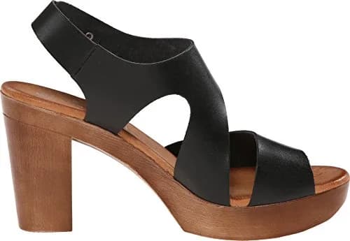 Eric Michael Ginger Black EU 36 | 3-1/2" Heel, Leather, Casual Women’s Sandal thumbnail 3