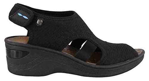LifeStride Dream Sandal Wedge Heel 9 W US | Cloud Technology & Adjustable Strap thumbnail 1