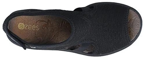 LifeStride Dream Sandal Wedge Heel 9 W US | Cloud Technology & Adjustable Strap thumbnail 4