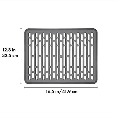 OXO Good Grips Silicone Sink Mat - Large 41.3cm (16.25") X 32.4cm (12.75") | Protects Sink & Dishes, Heat-Safe thumbnail 2