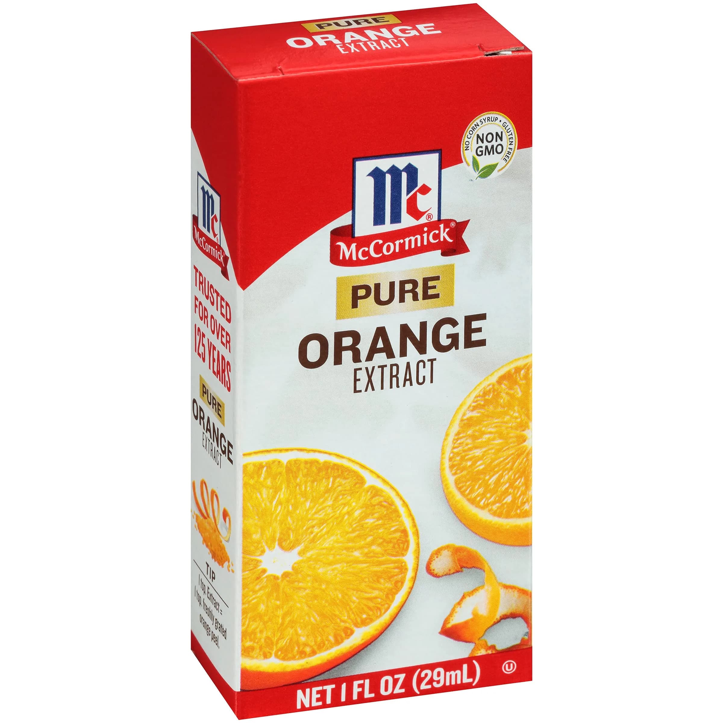 McCormick Pure Orange Extract 29.57ml (1 fl oz) | Concentrated Flavoring Substance for Baking — 1 Fl Oz
