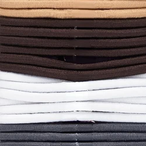 Goody Ouchless Elastic Hair Ties - 30 Ct Neutral | Pain-Free Hair Accessories for All Hair Types - main product image