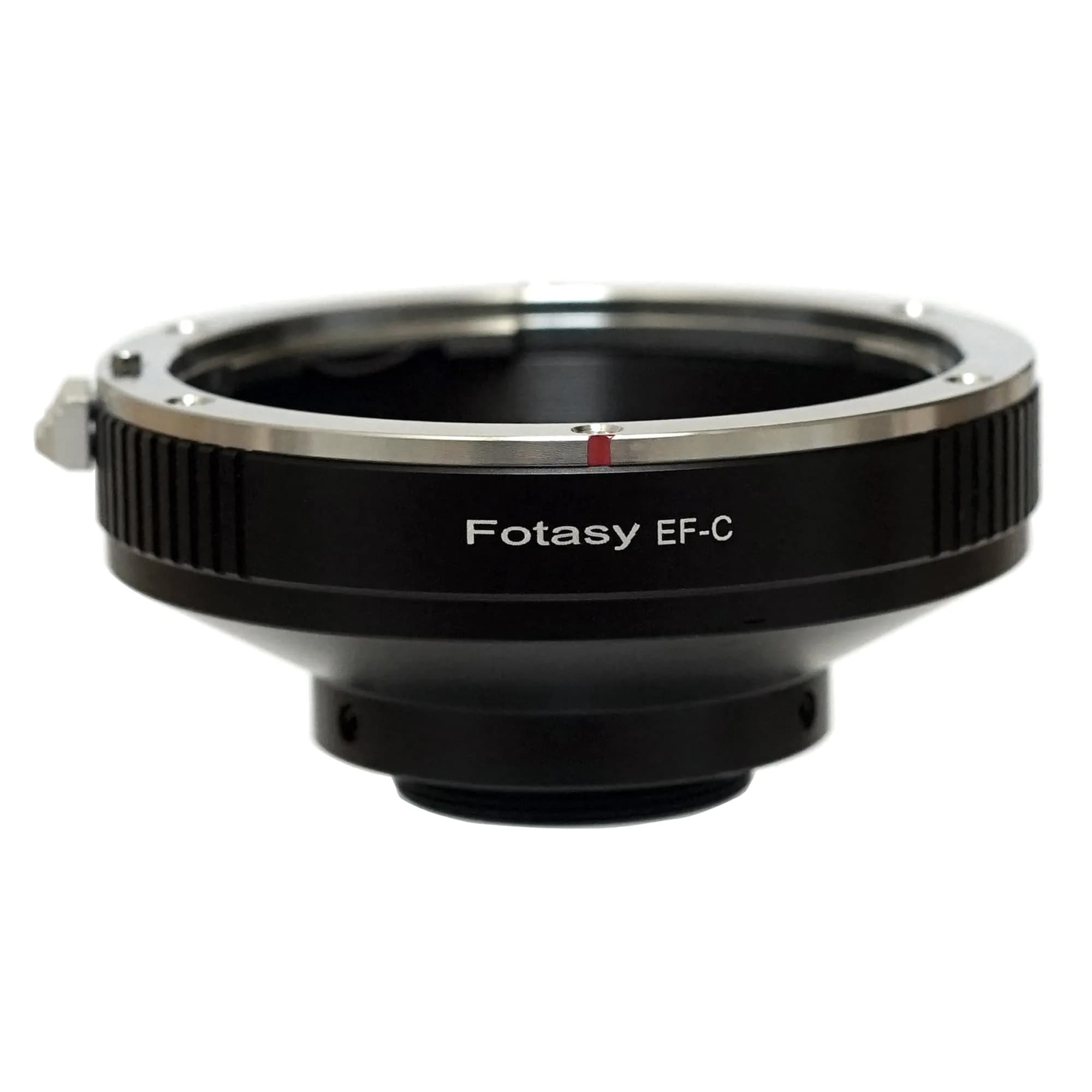 Fotasy EF to C Mount Lens Adapter | Manual Focus for DSLR, CCTV, Microscope Cameras - view 2
