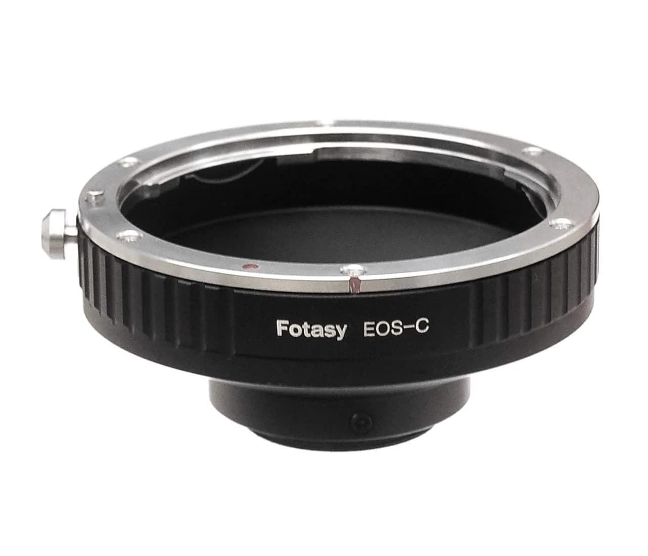 Fotasy EF to C Mount Lens Adapter | Manual Focus for DSLR, CCTV, Microscope Cameras - view 4