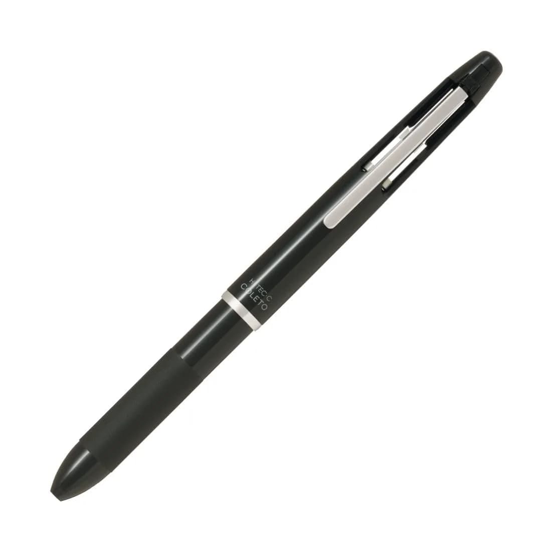 PILOT Hi-Tec-C Coleto 500 Multi Pen Body, Black, 4-Cartridge Capacity | Smooth Ink Flow Writing Instrument - main product image
