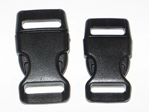 Import 1/2" Curved Side Release Buckles for Paracord Bracelets | Comfortable Fit, 5-250 Count thumbnail 4