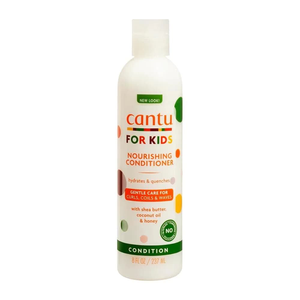 Cantu Care for Kids Nourishing Conditioner 237ml (8 fl oz) | Hydrates & Quenches Thirsty Strands - main product image