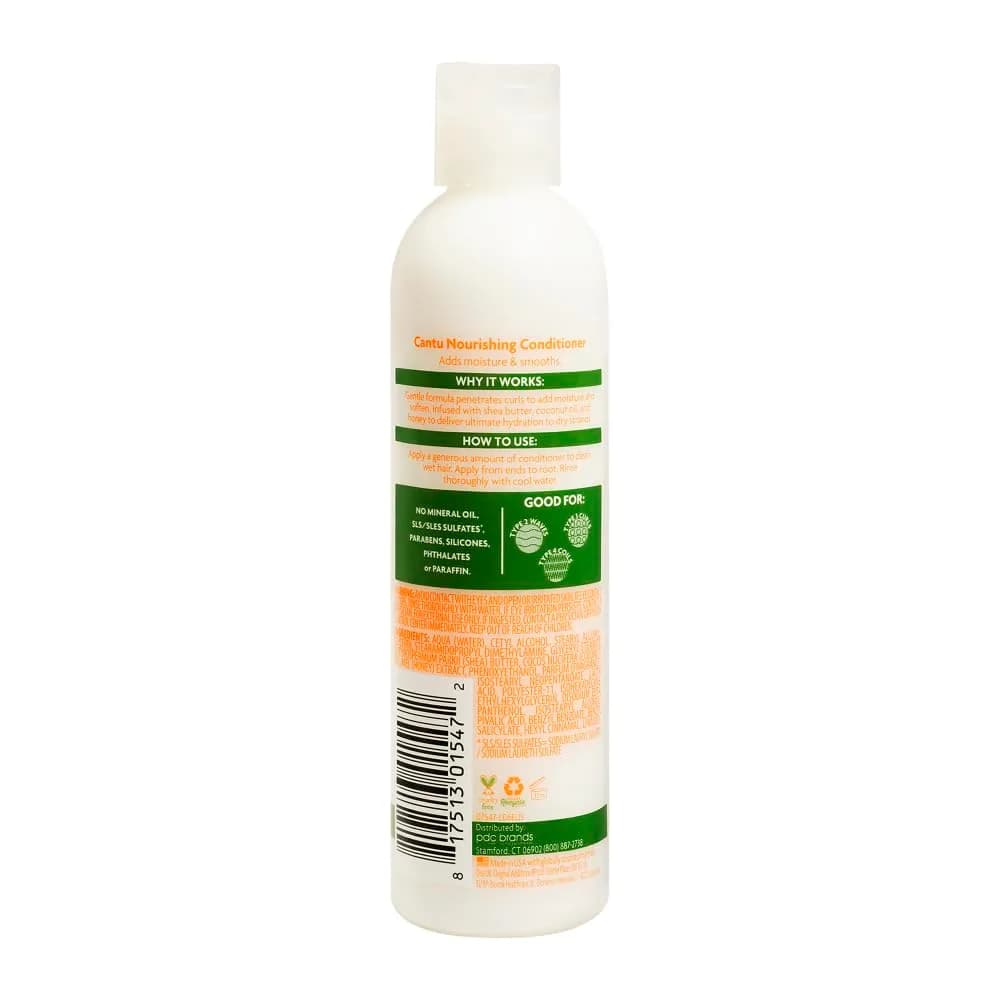 Cantu Care for Kids Nourishing Conditioner 237ml (8 fl oz) | Hydrates & Quenches Thirsty Strands - view 2