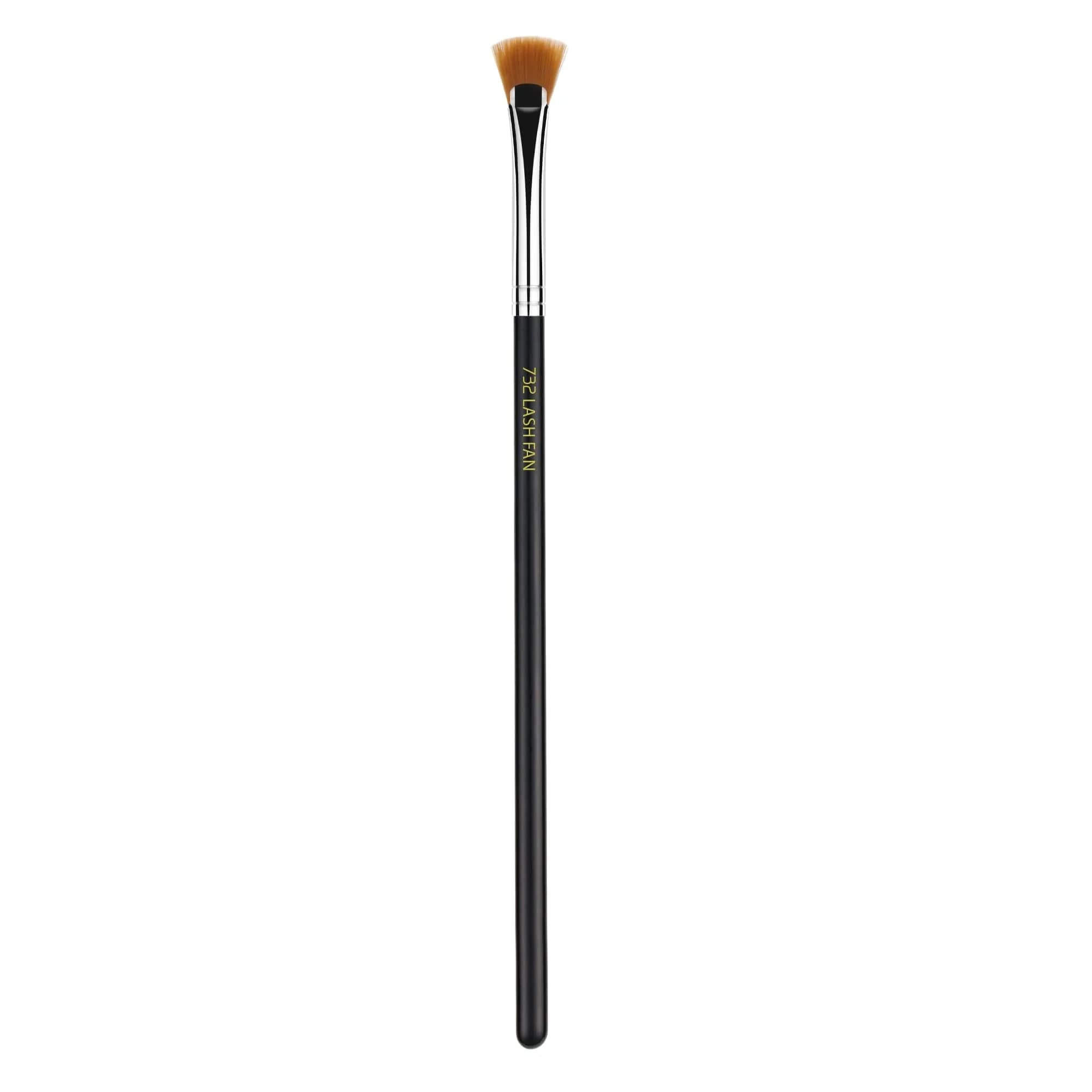 Bdellium Tools Maestro Series 732 Mascara Fan Brush - Black, 15.5 cm (6.1 inches) | Minimizes Clumping & Smearing - view 5