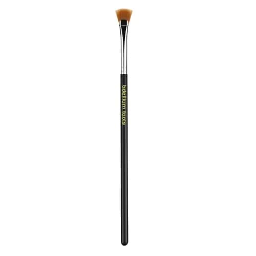 Bdellium Tools Maestro Series 732 Mascara Fan Brush - Black, 15.5 cm (6.1 inches) | Minimizes Clumping & Smearing thumbnail 1