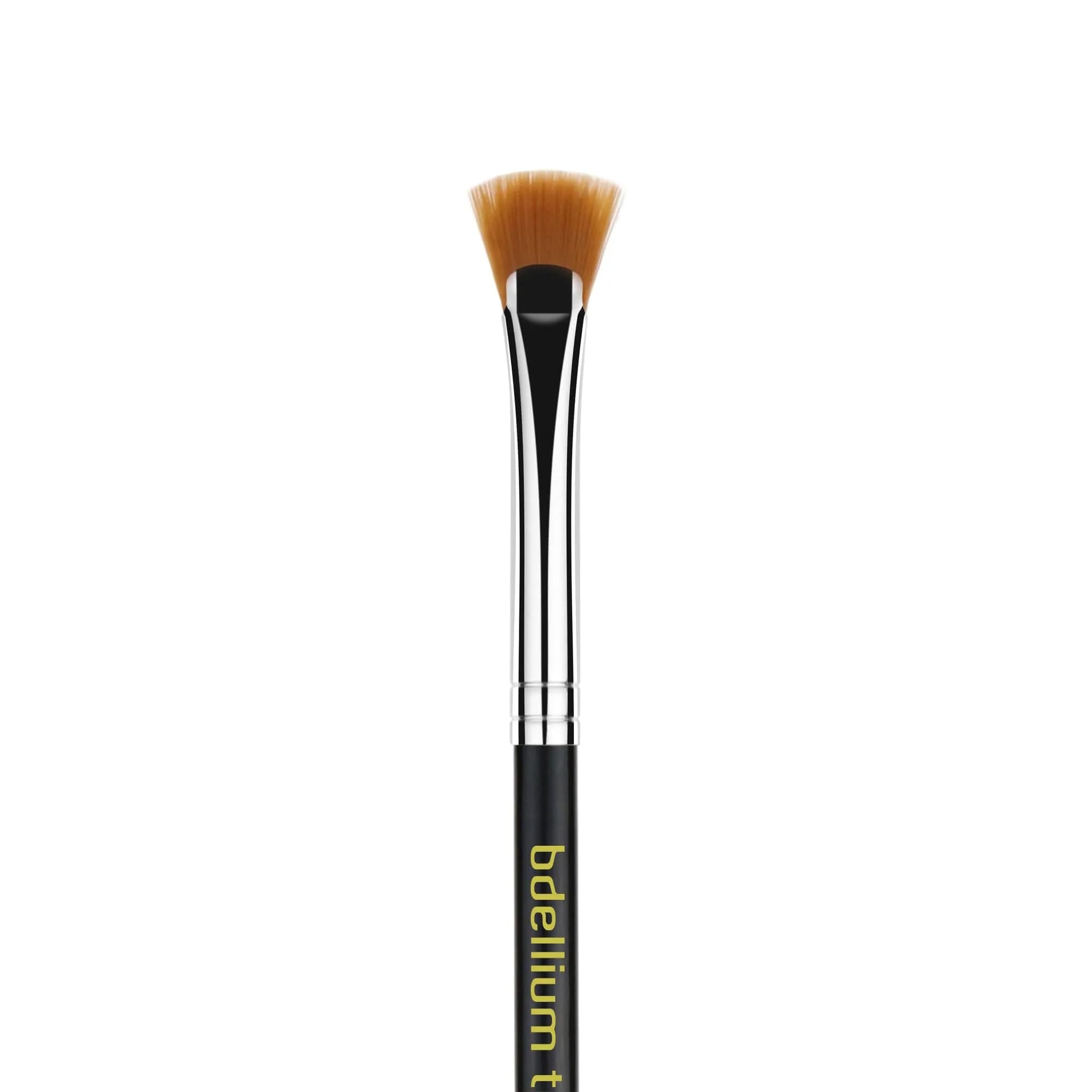 Bdellium Tools Maestro Series 732 Mascara Fan Brush - Black, 15.5 cm (6.1 inches) | Minimizes Clumping & Smearing - view 2