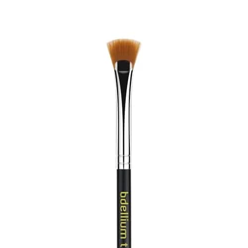 Bdellium Tools Maestro Series 732 Mascara Fan Brush - Black, 15.5 cm (6.1 inches) | Minimizes Clumping & Smearing thumbnail 2