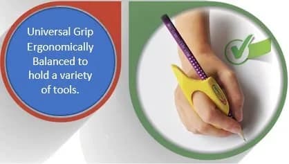 RinG-Pen Ultra Yellow Grip Aid for Pens & Pencils, Small (15ml / 0.5 Fl Oz) | Aids Writing & Art Tools thumbnail 2